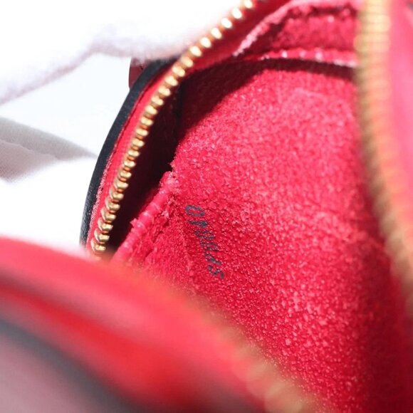 LOUIS VUITTON Epi Dauphine PM Pouch Castilian Red - Picture 11 of 15